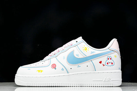 WMNS  Air Force 1 WHITE/BLUE/PINK