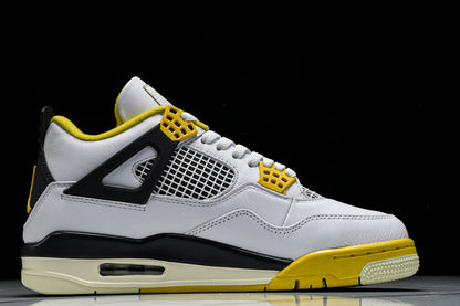 Air Jordan 4s VIVID SULFUR WHITE