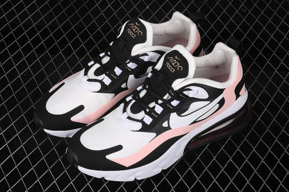 AIR MAX 270 REACT BLACK/WHITE-BLEACHED CORAL-METALLIC