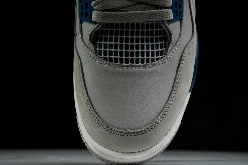 Air Jordan 4s RETRO MILITARY BLUE OFF-WHITE