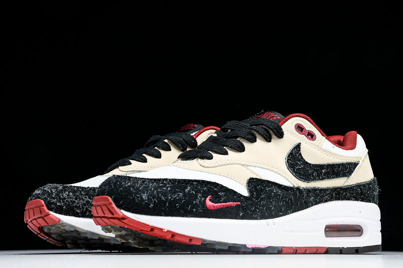 Air Max 1 WHITE/GREY/BLACK/RED