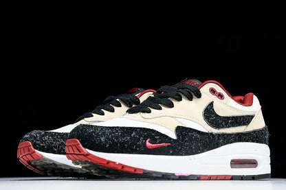 Air Max 1 WHITE/GREY/BLACK/RED