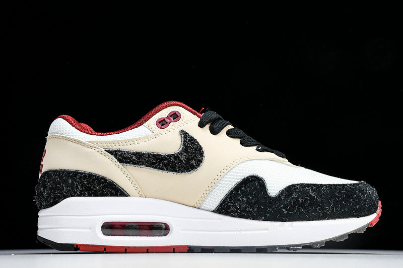 Air Max 1 WHITE/GREY/BLACK/RED