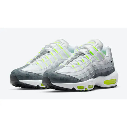 Air Max 95 Grey Volt Logo