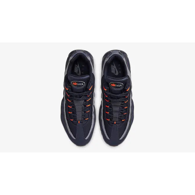 Air Max 95 Logo Navy Orange