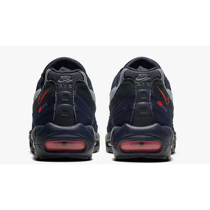 Air Max 95 Logo Navy Orange