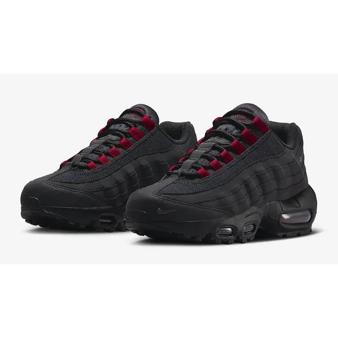 Air Max 95 GS Black Gym Red
