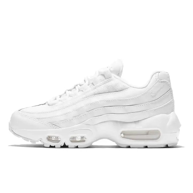 Air Max 95 GS Recraft Triple White (Woman’s)