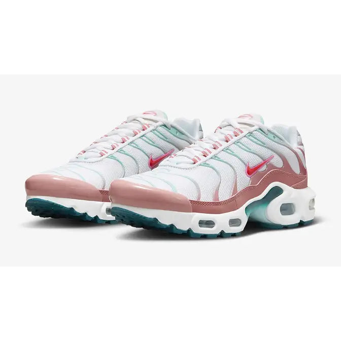 TN Air Max Plus GS White Red Stardust