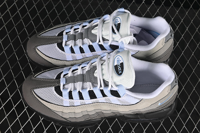 Air Max 95 – White / Grey / Light Blue