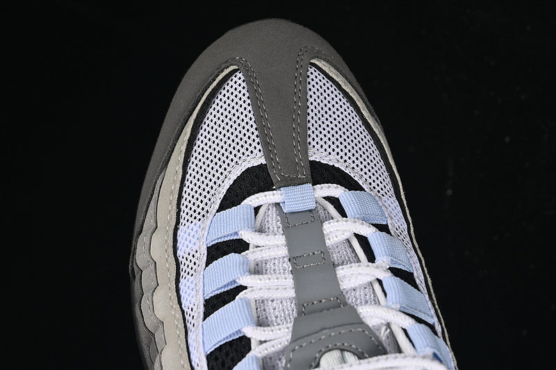 Air Max 95 – White / Grey / Light Blue