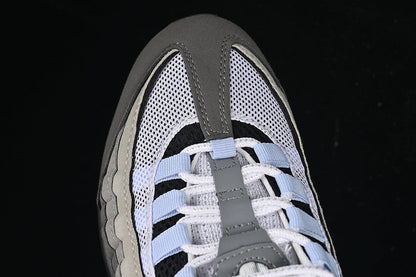 Air Max 95 – White / Grey / Light Blue