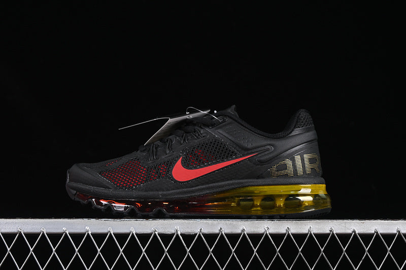 AIR MAX 2013 BLACK/LASER ORANGE/UNIVERSITY RED