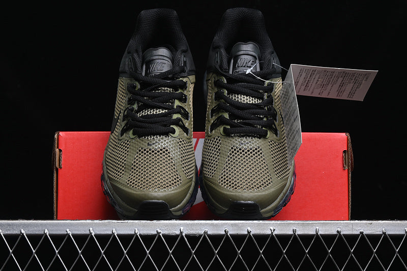 AIR MAX 2013 MEDIUM OLIVE/METALLIC SILVER/BLACK