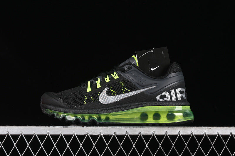 AIR MAX 2013 BLACK/VOLT/METALLIC SILVER