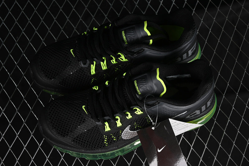 AIR MAX 2013 BLACK/VOLT/METALLIC SILVER