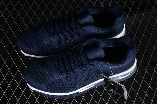 AIR MAX 2013 COLLEGE NAVY/SUMMIT WHITE/METALLIC SILVER/DARK OBSIDIAN