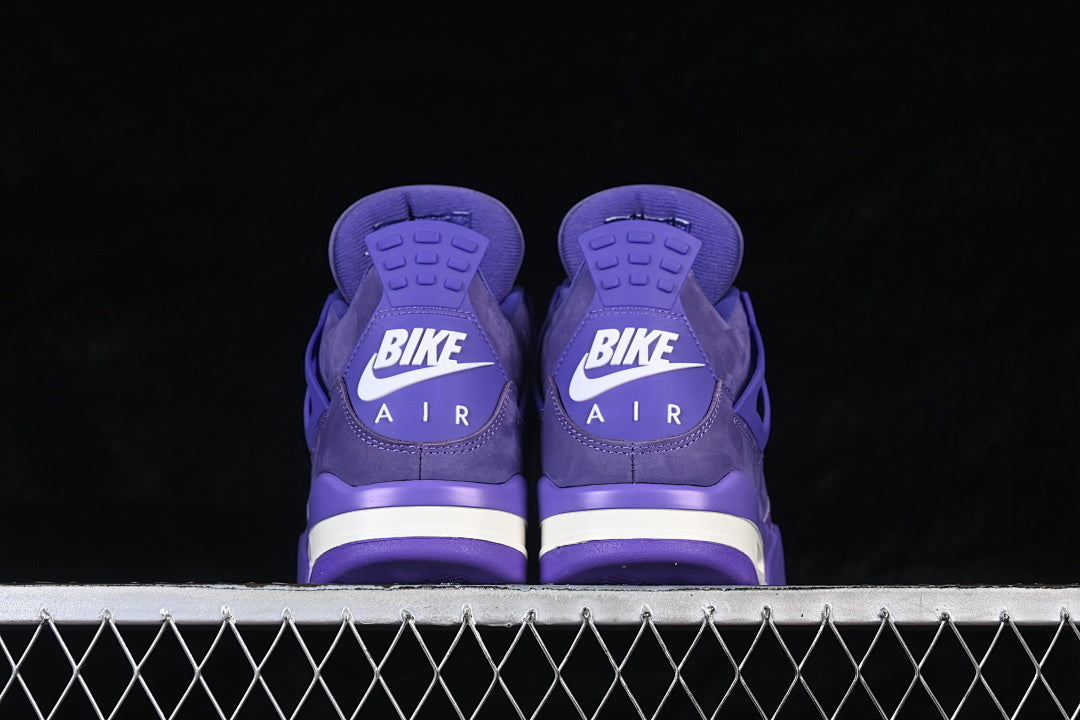 AIR JORDAN 4 RETRO PURPLE/WHITE/PURPLE