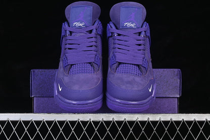 AIR JORDAN 4 RETRO PURPLE/WHITE/PURPLE