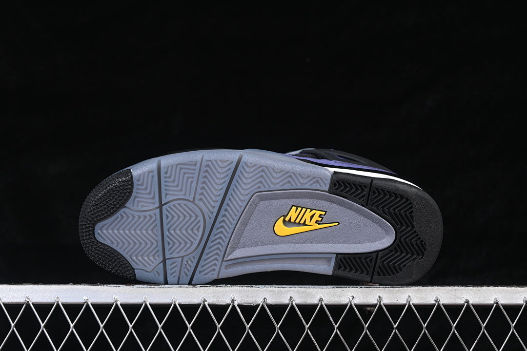 4 RETRO IMPERIAL PURPLE/MULTI-COLOR