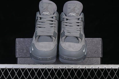 SYLVESTER X AIR JORDAN 4 RETRO AJ4 DARK GRAY/WHITE