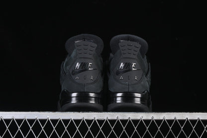 AIR JORDAN 4 RETRO BLACK CAT AJ4 BLACK/INKINESS