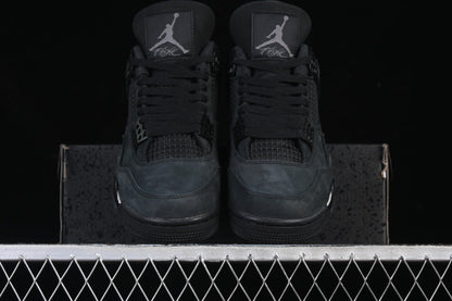 AIR JORDAN 4 RETRO BLACK CAT AJ4 BLACK/INKINESS