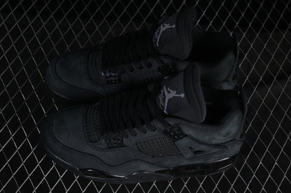 AIR JORDAN 4 RETRO BLACK CAT AJ4 BLACK/INKINESS