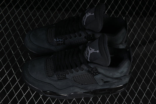 AIR JORDAN 4 RETRO BLACK CAT AJ4 BLACK/INKINESS