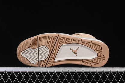 WOMANS AIR JORDAN 4 RETRO COZY GIRL WHITE/YELLOW