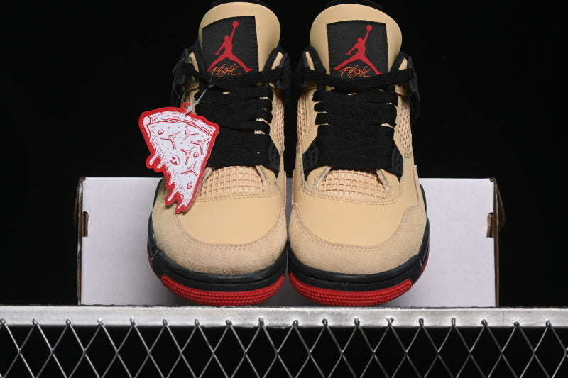 AIR JORDAN 4 RETRO PIZZA BROWN/BLACK