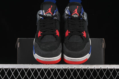 AIR JORDAN 4 RETRO LASE BLACK/BLUE/RED/GREY