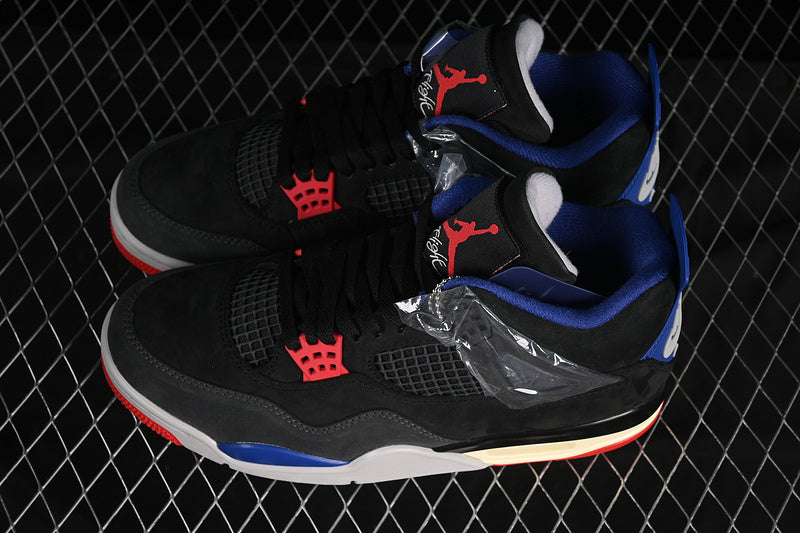AIR JORDAN 4 RETRO LASE BLACK/BLUE/RED/GREY