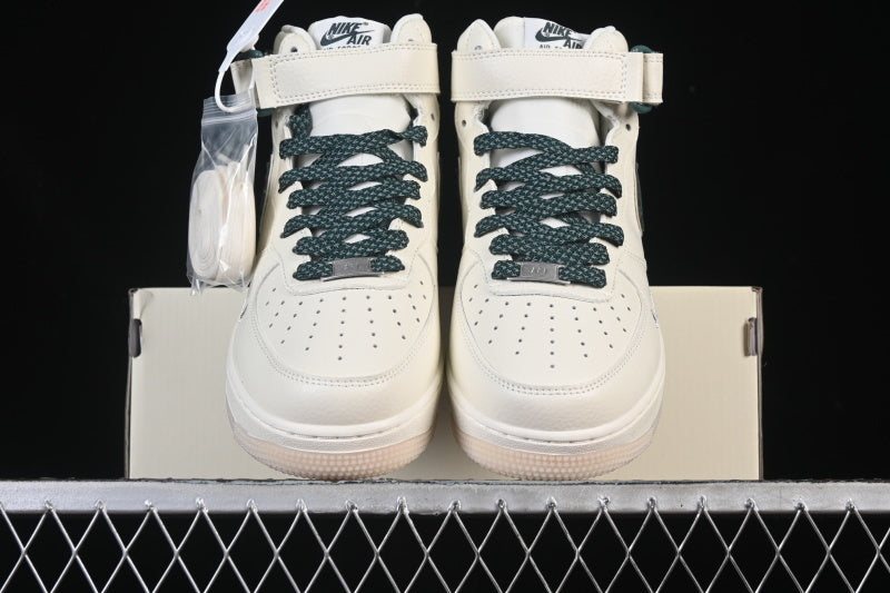 AIR FORCE 1 07 MID STARRY SKY BEIGE/DARK GREEN/PINK