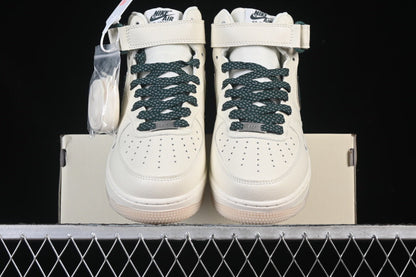AIR FORCE 1 07 MID STARRY SKY BEIGE/DARK GREEN/PINK