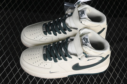 AIR FORCE 1 07 MID STARRY SKY BEIGE/DARK GREEN/PINK