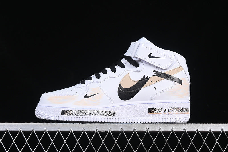AIR FORCE 1 07 MID WHITE/BLACK/YELLOW