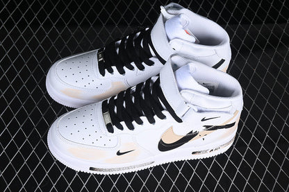 AIR FORCE 1 07 MID WHITE/BLACK/YELLOW