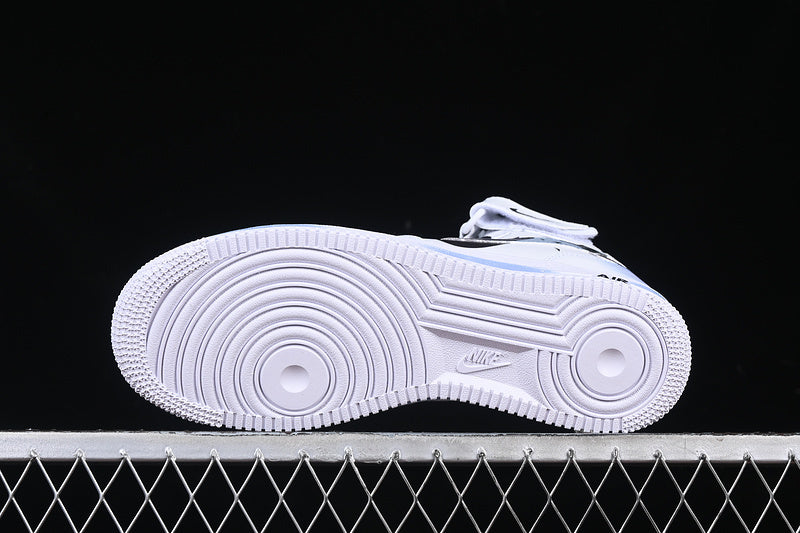 AIR FORCE 1 07 MID WHITE/GREY/BLUE/BLACK