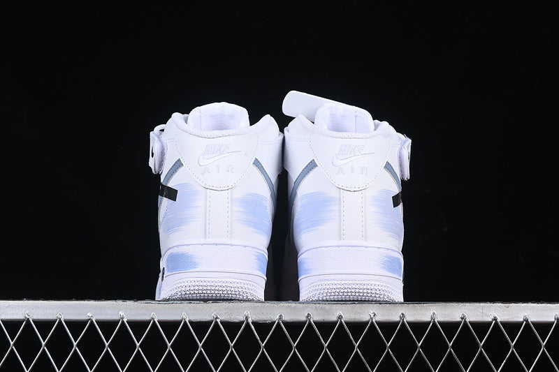 AIR FORCE 1 07 MID WHITE/GREY/BLUE/BLACK