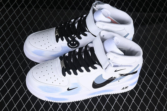 AIR FORCE 1 07 MID WHITE/GREY/BLUE/BLACK