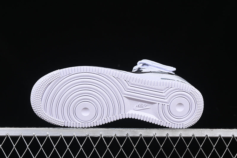 AIR FORCE 1 07 MID WHITE/BLACK/GREY