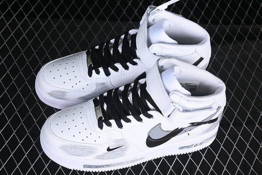 AIR FORCE 1 07 MID WHITE/BLACK/GREY