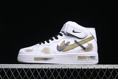 AIR FORCE 1 07 MID WHITE/GREEN/GREY