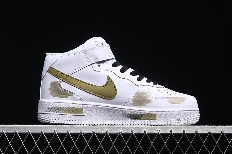 AIR FORCE 1 07 MID WHITE/GREEN/GREY