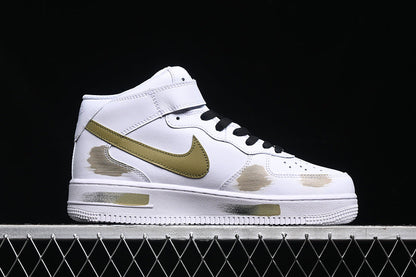 AIR FORCE 1 07 MID WHITE/GREEN/GREY