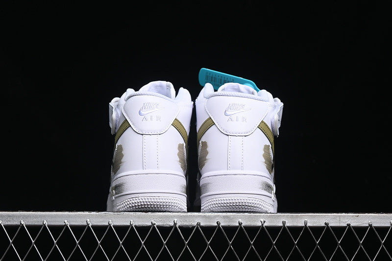 AIR FORCE 1 07 MID WHITE/GREEN/GREY