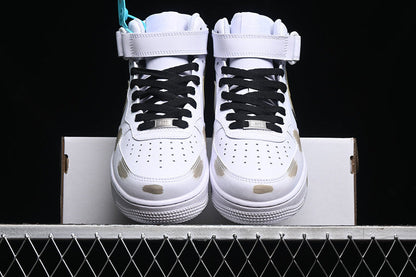 AIR FORCE 1 07 MID WHITE/GREEN/GREY