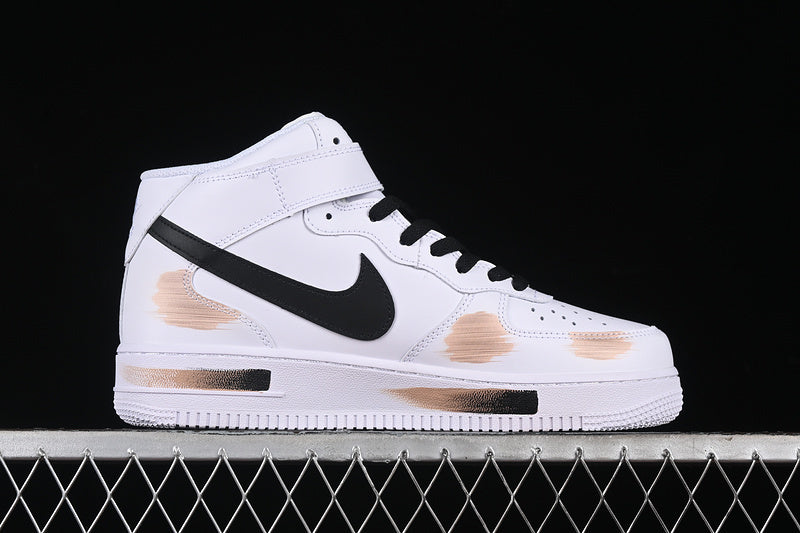 AIR FORCE 1 07 MID WHITE/BLACK/BROWN