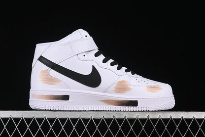 AIR FORCE 1 07 MID WHITE/BLACK/BROWN